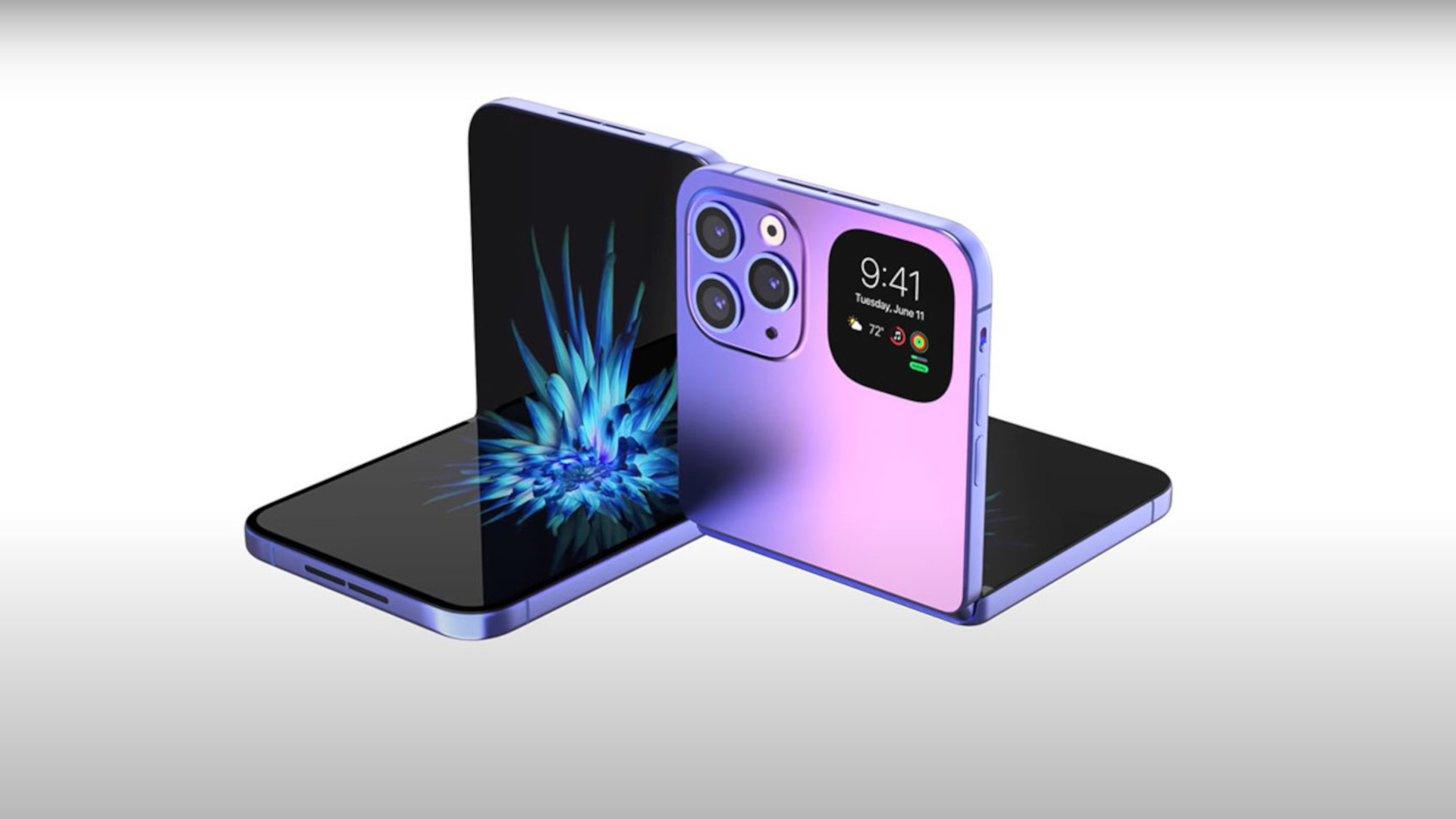 Sarà così l'iPhone pieghevole?